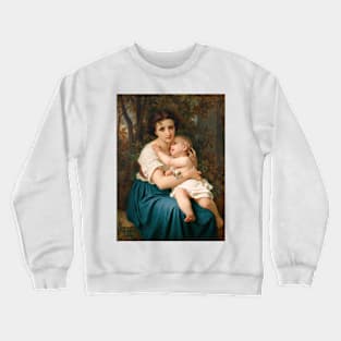 Thoughts of the Future by Hugues Merle Crewneck Sweatshirt